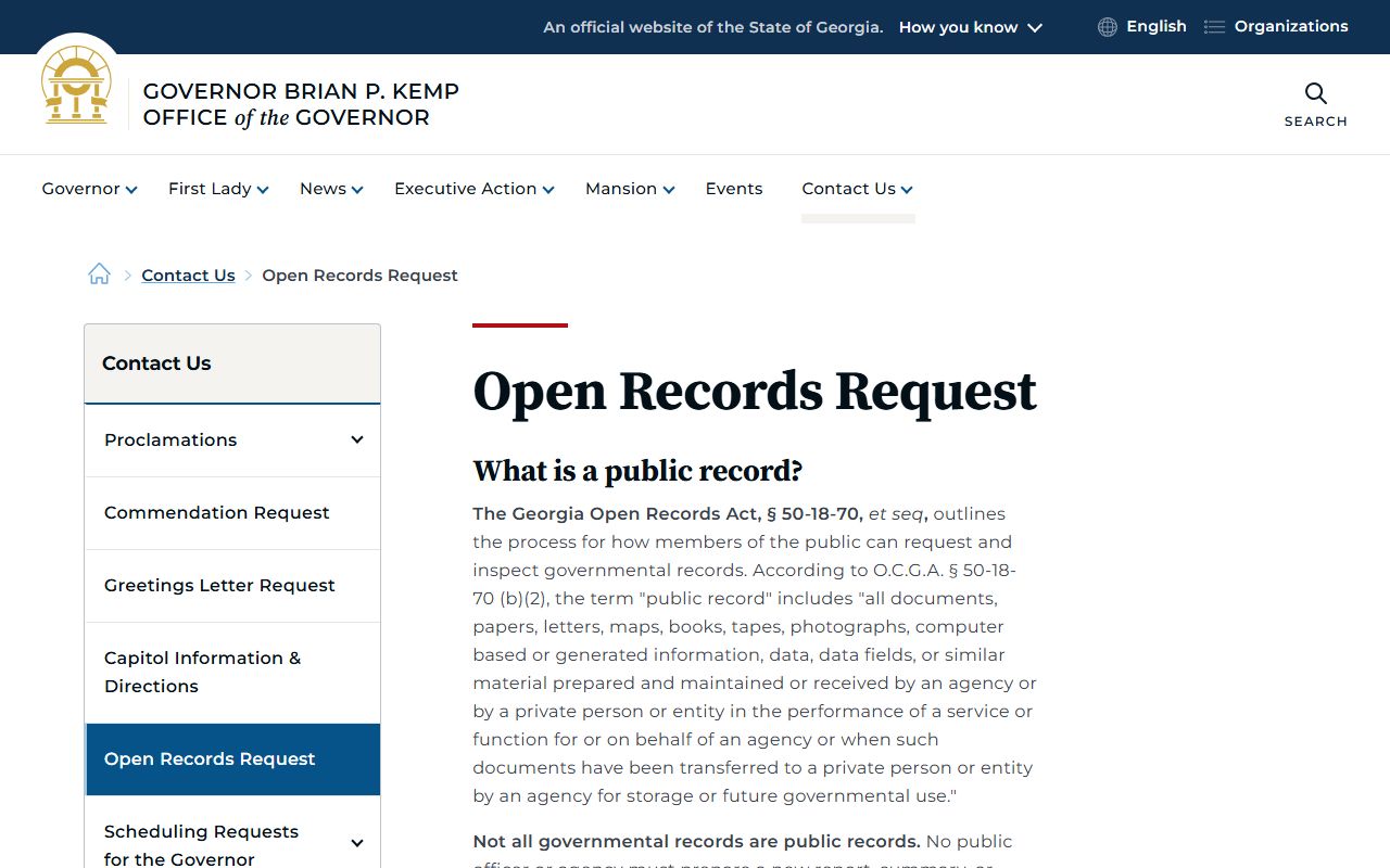 Miller County court records Georgia open records overview