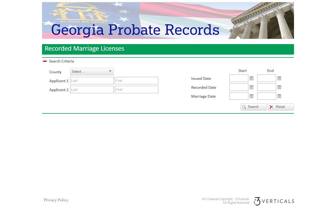 Miller County marriage records Georgia Probate Records marriage search